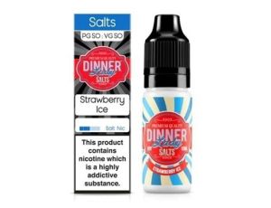 Liquid Dinner Lady Salt 20mg - Strawberry Ice